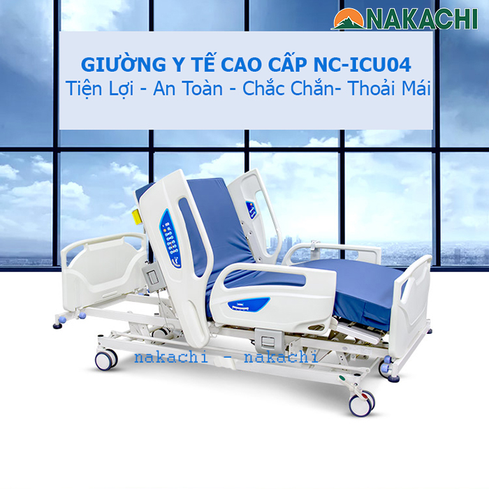 Tổng quan giường y tế cho người bệnh ICU04